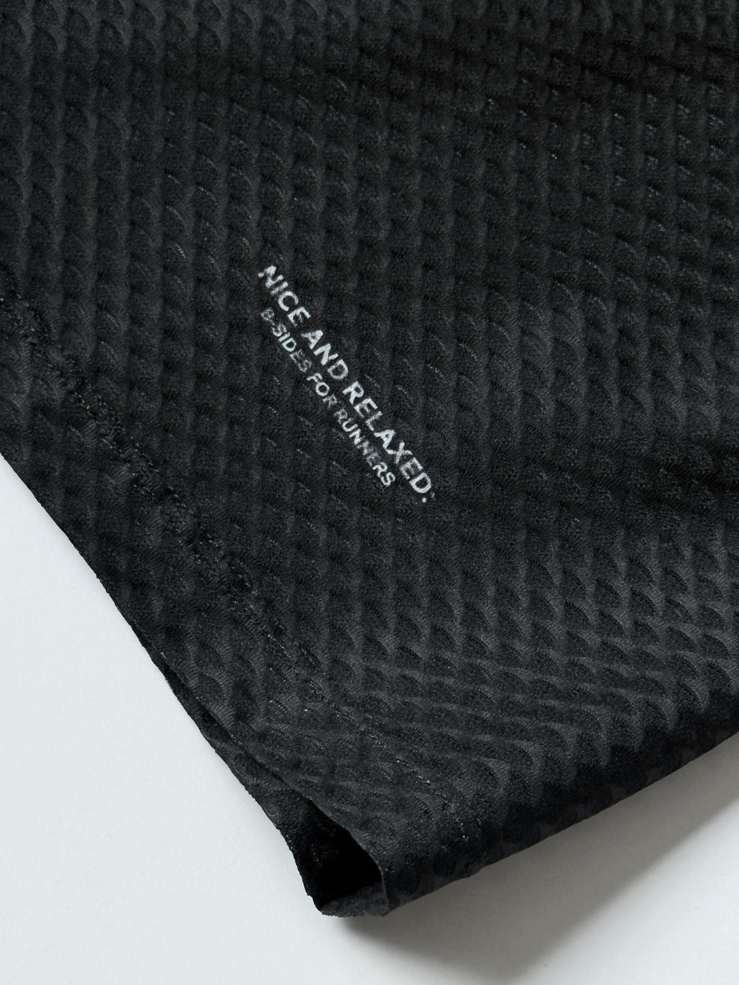 rhythm singlet - black